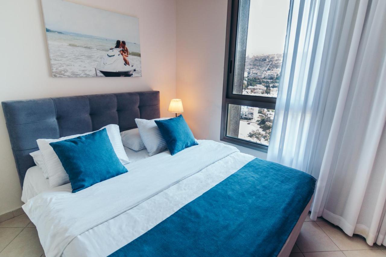 Almog Haifa Israel Apartments מגדלי חוף הכרמל Εξωτερικό φωτογραφία