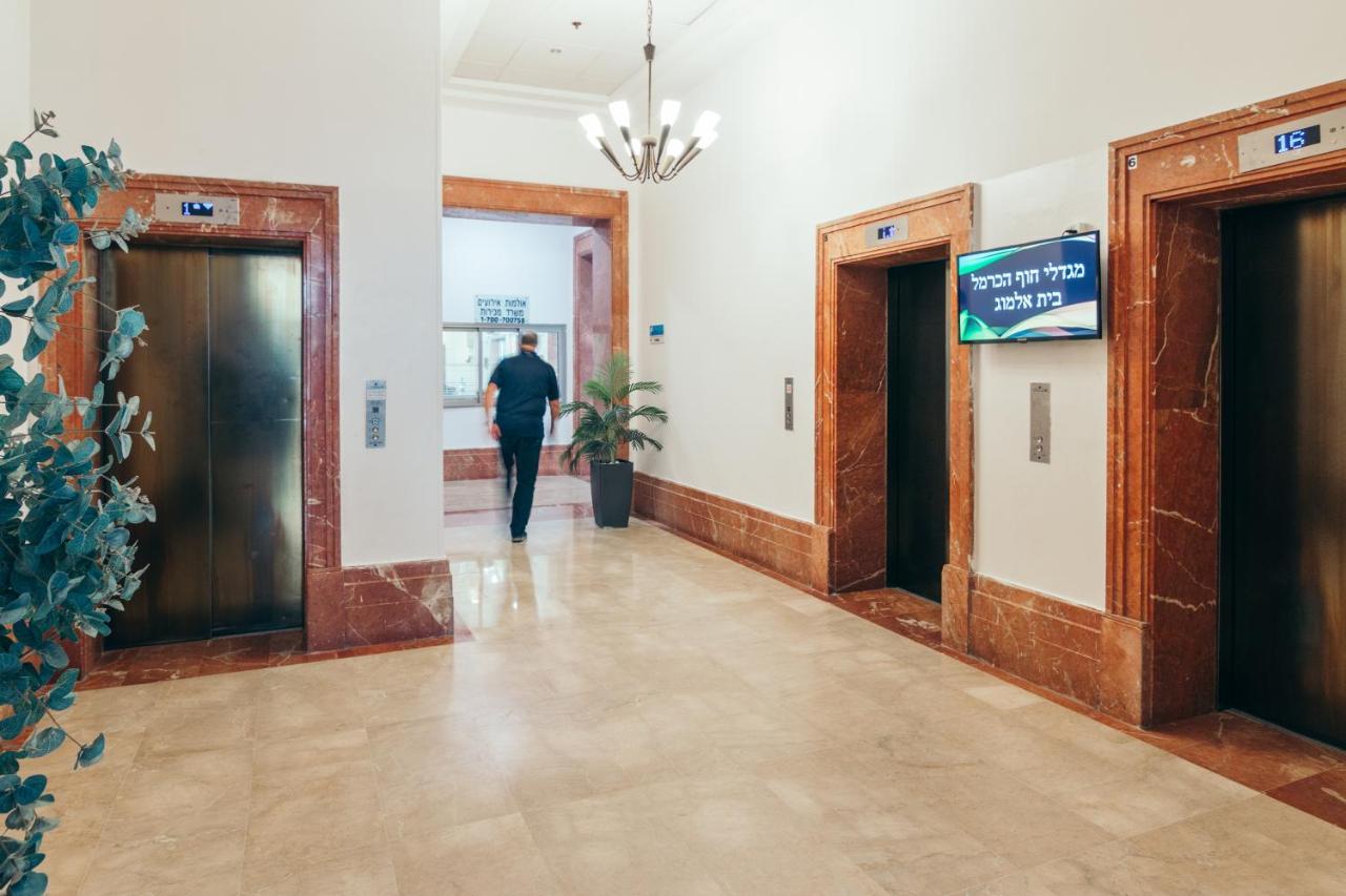 Almog Haifa Israel Apartments מגדלי חוף הכרמל Εξωτερικό φωτογραφία