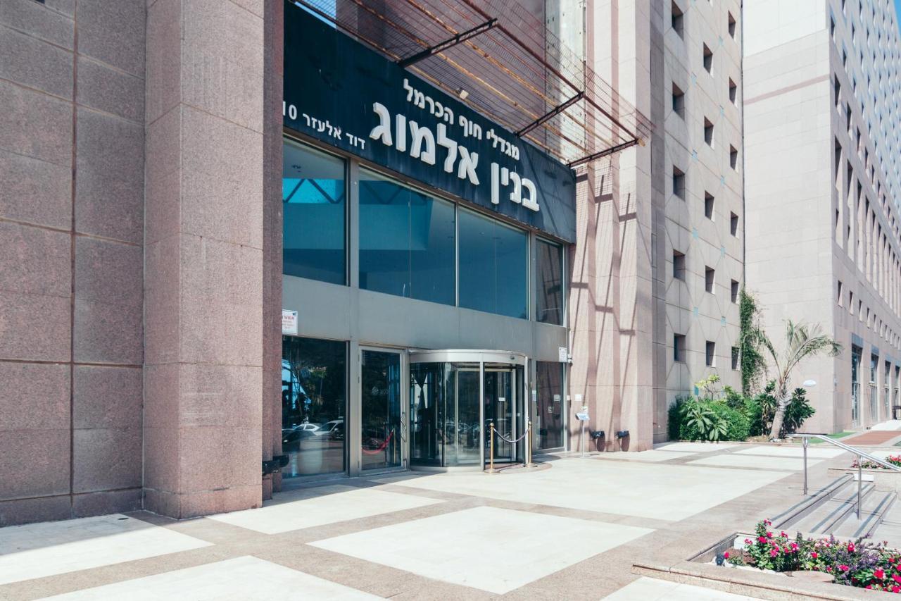 Almog Haifa Israel Apartments מגדלי חוף הכרמל Εξωτερικό φωτογραφία