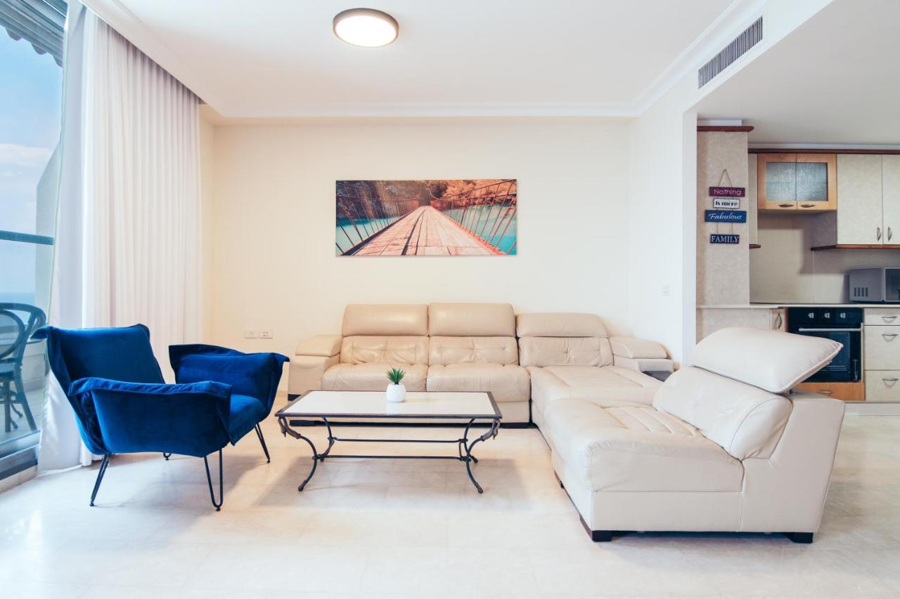 Almog Haifa Israel Apartments מגדלי חוף הכרמל Εξωτερικό φωτογραφία